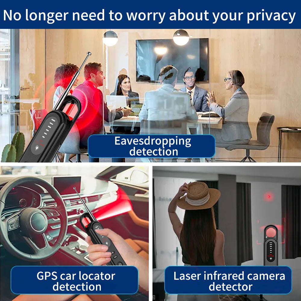 Hidden Camera Detectors,GPS Tracker Portable Spy Camera Finder Hidden Device