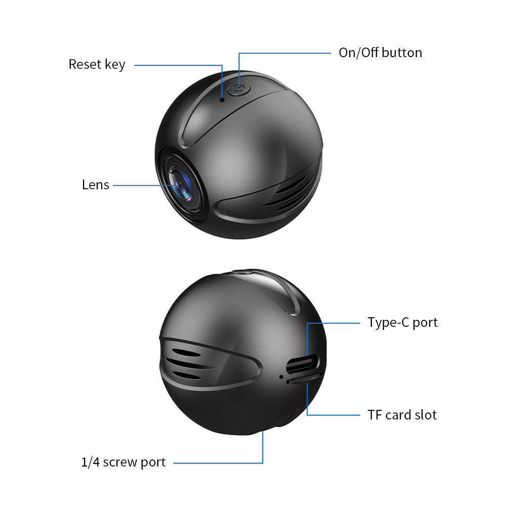 X3 Camera HD Wireless Smart Sports Security Monitoring Camera
