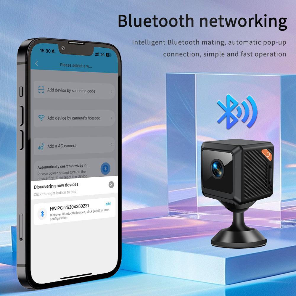 1080P Small Cube Mini HD WiFi Camera,Night Vision, Ideal for Home & Outdoor Security Surveillance