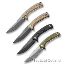 D2 steel tactical folding knives in multiple handle colors