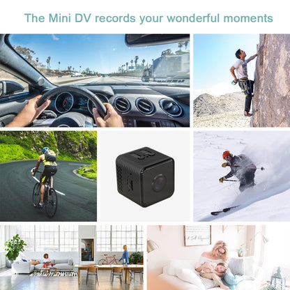 Smart HD Mini WiFi Camera Support Night Vision & Motion Detection & TF Card