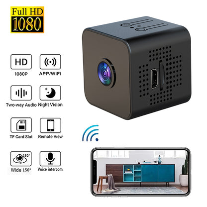 1080P Small Cube Mini HD WiFi Camera, Support Infrared Night Vision & Motion Detection