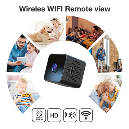 1080P Small Cube Mini HD WiFi Camera, Support Infrared Night Vision & Motion Detection