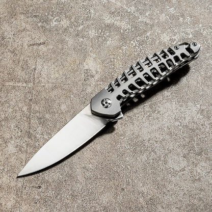 S35VN Powder Steel Unsharpened Outdoor Knife product view