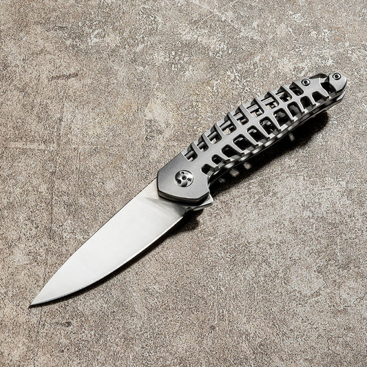 S35VN Powder Steel Unsharpened Outdoor Knife product view