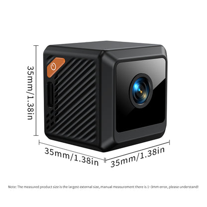 1080P Small Cube Mini HD WiFi Camera,Night Vision, Ideal for Home & Outdoor Security Surveillance