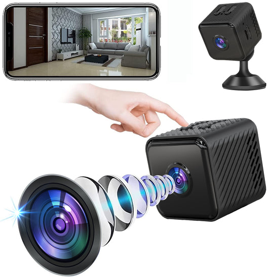 Smart HD Mini WiFi Camera Support Night Vision & Motion Detection & TF Card
