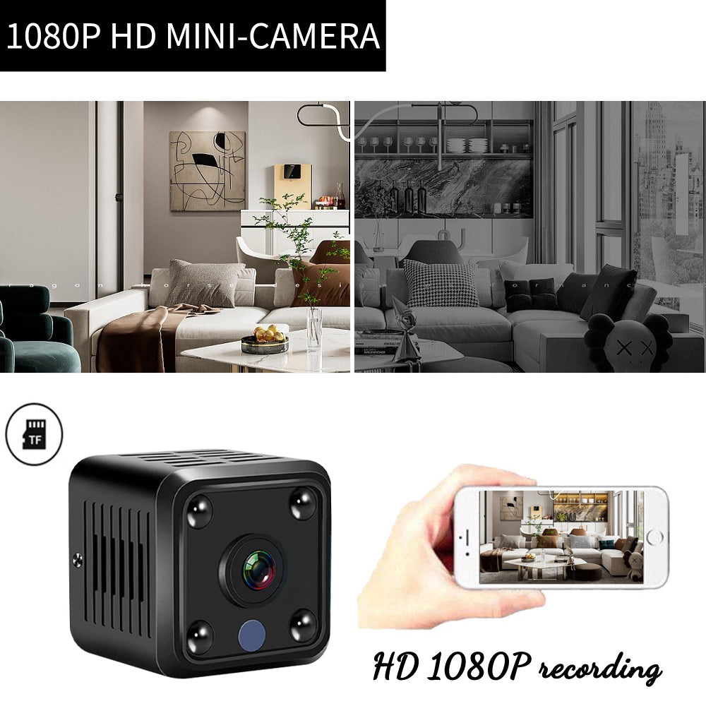 X6D Small Square HD Camera 2.4GHz Wifi Home Security System