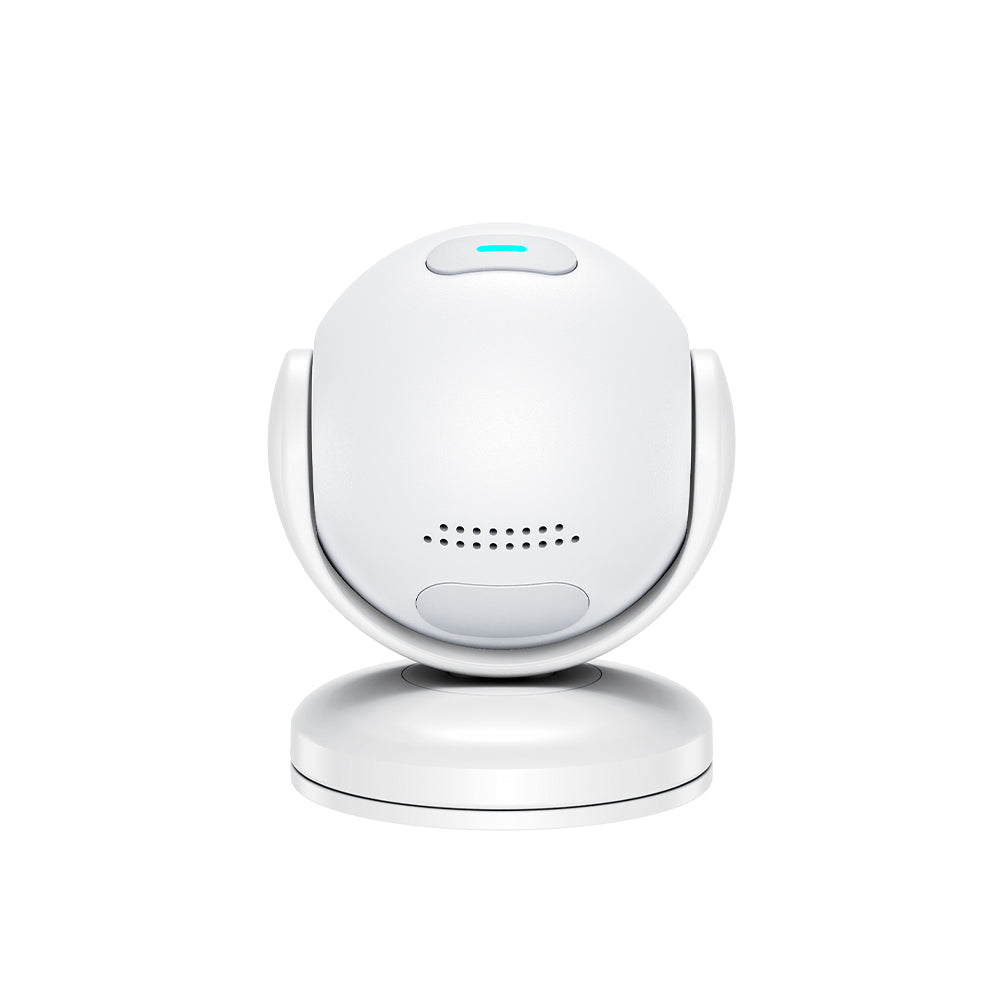 Ultra-compact mini camera shown in hand to highlight its portable and discreet design.