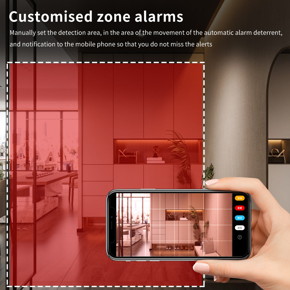 Versatile magnetic base and 180-degree swiveling head for easy camera installation.
