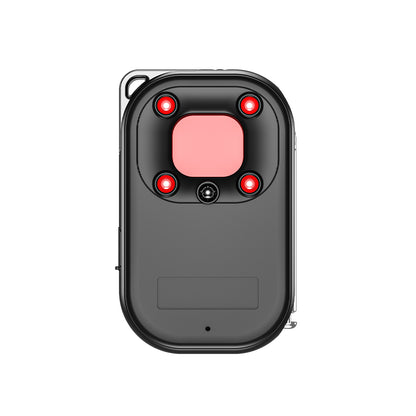 Back view of the Tactical Outland Pro anti-spy detector featuring the specialized red viewfinder and 4-point infrared LED array.