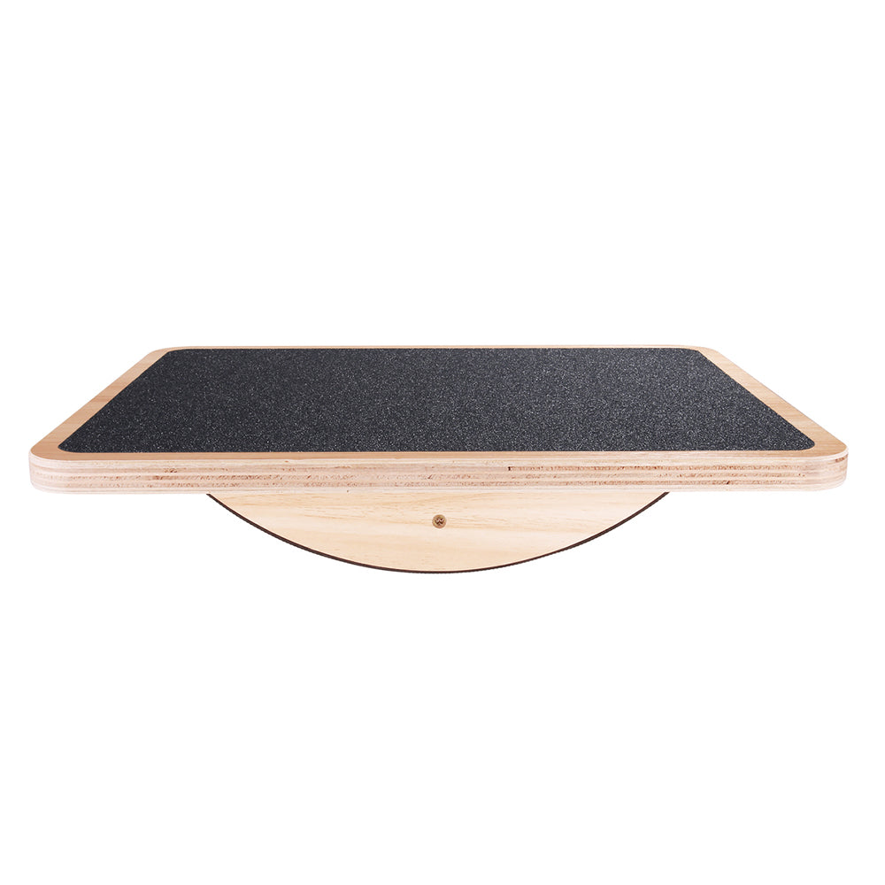 Professional Wooden Balance Rocker Board, Support Up To 350lb