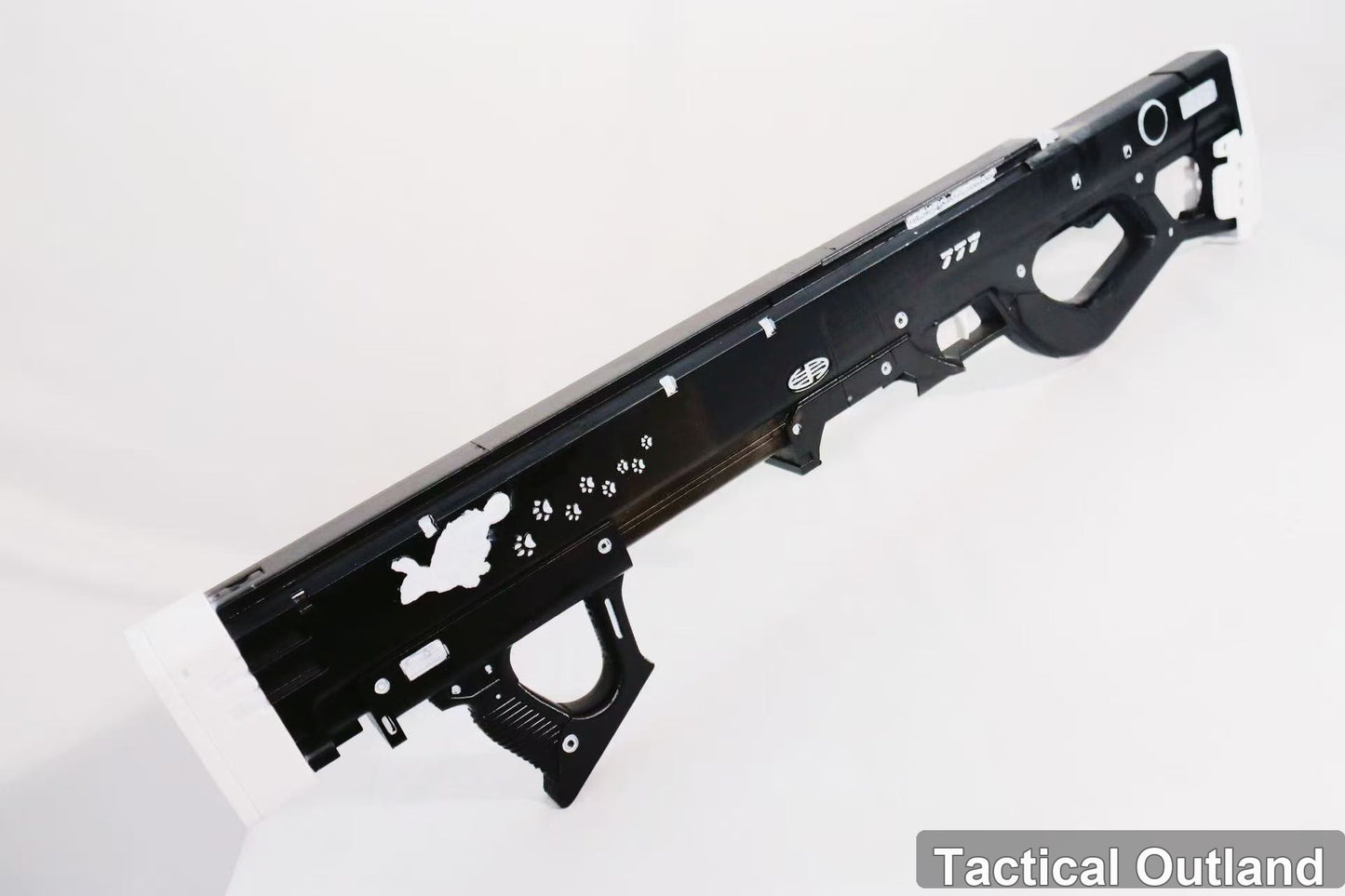 Black Sci-Fi Shotgun Cosplay Prop by Tactical Outland, product view 1
