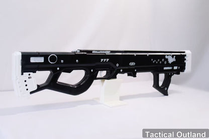 Black Sci-Fi Shotgun Cosplay Prop by Tactical Outland, product view 3