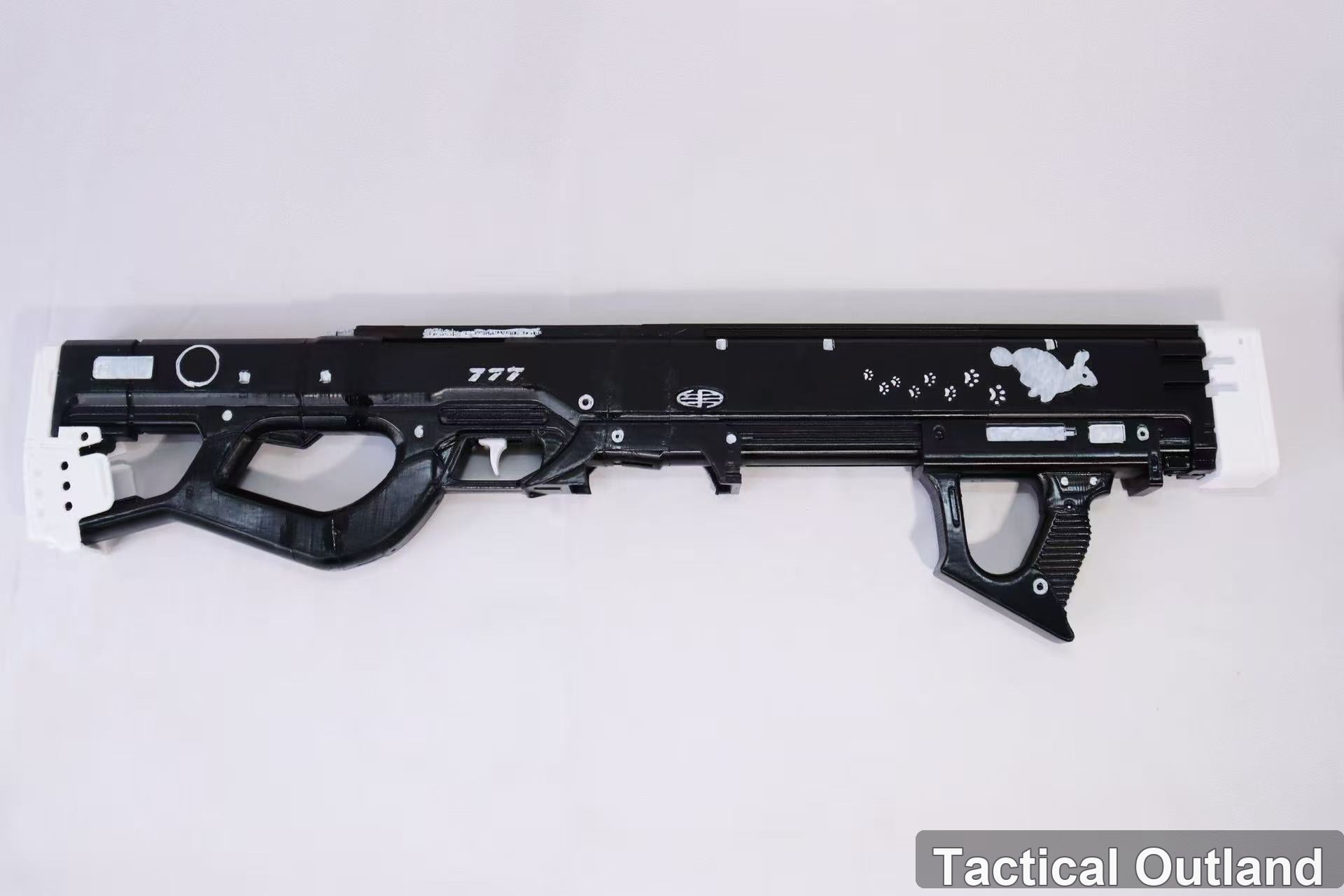 Black Sci-Fi Shotgun Cosplay Prop by Tactical Outland, product view 4