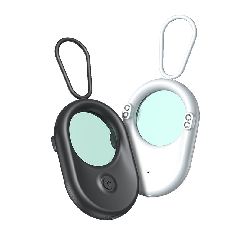 Tactical Outland infrared hidden camera detectors available in black and white finishes.