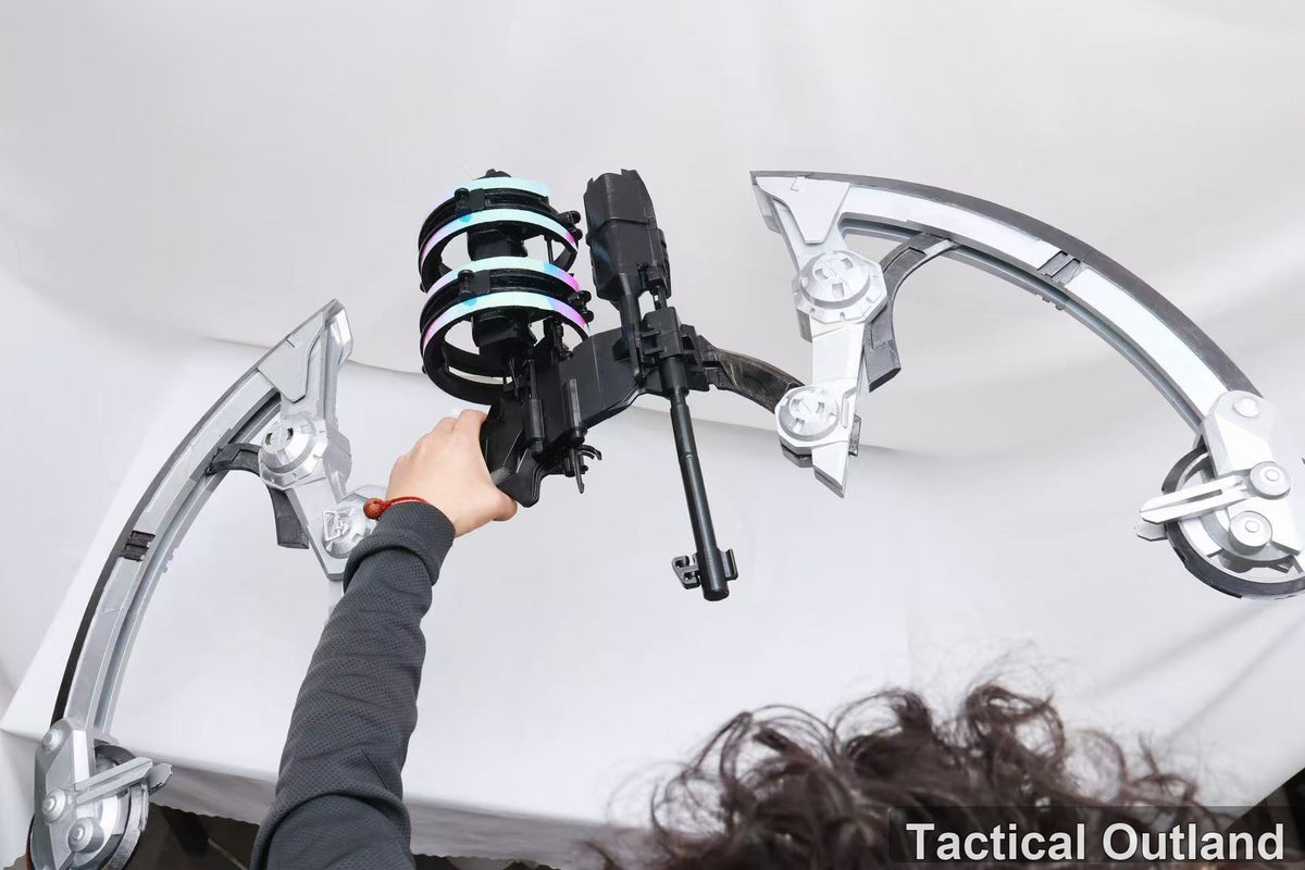 Delta Force Futuristic Compound Bow Cosplay Prop by Tactical Outland, product view 3