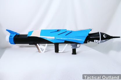 NIKKE Blue Shark Blaster Cosplay Prop by Tactical Outland, product view 2