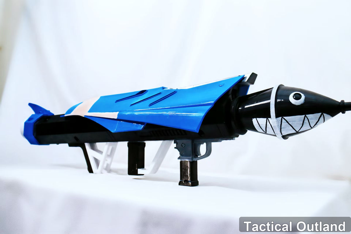 NIKKE Blue Shark Blaster Cosplay Prop by Tactical Outland, product view 4