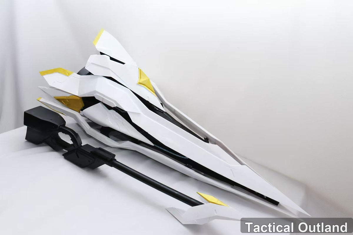 NIKKE Crown White Gold Lance Cosplay Prop by Tactical Outland, product view 2