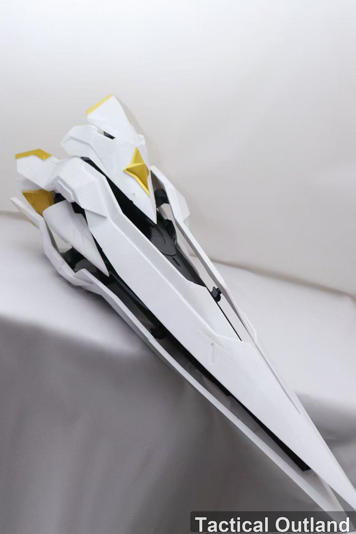 NIKKE Crown White Gold Lance Cosplay Prop by Tactical Outland, product view 3