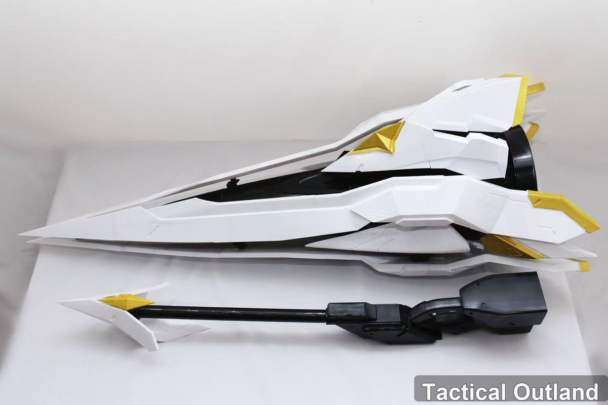 NIKKE Crown White Gold Lance Cosplay Prop by Tactical Outland, product view 5