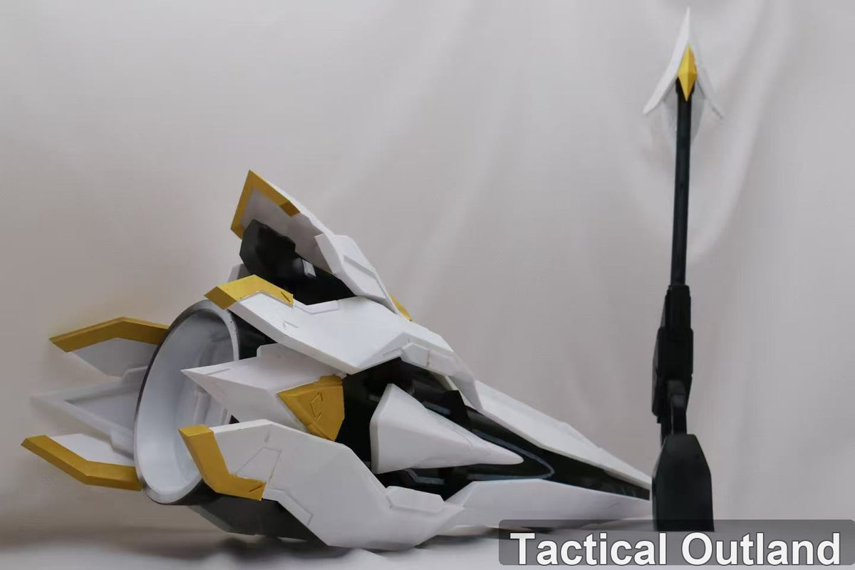 NIKKE Crown White Gold Lance Cosplay Prop by Tactical Outland, product view 6