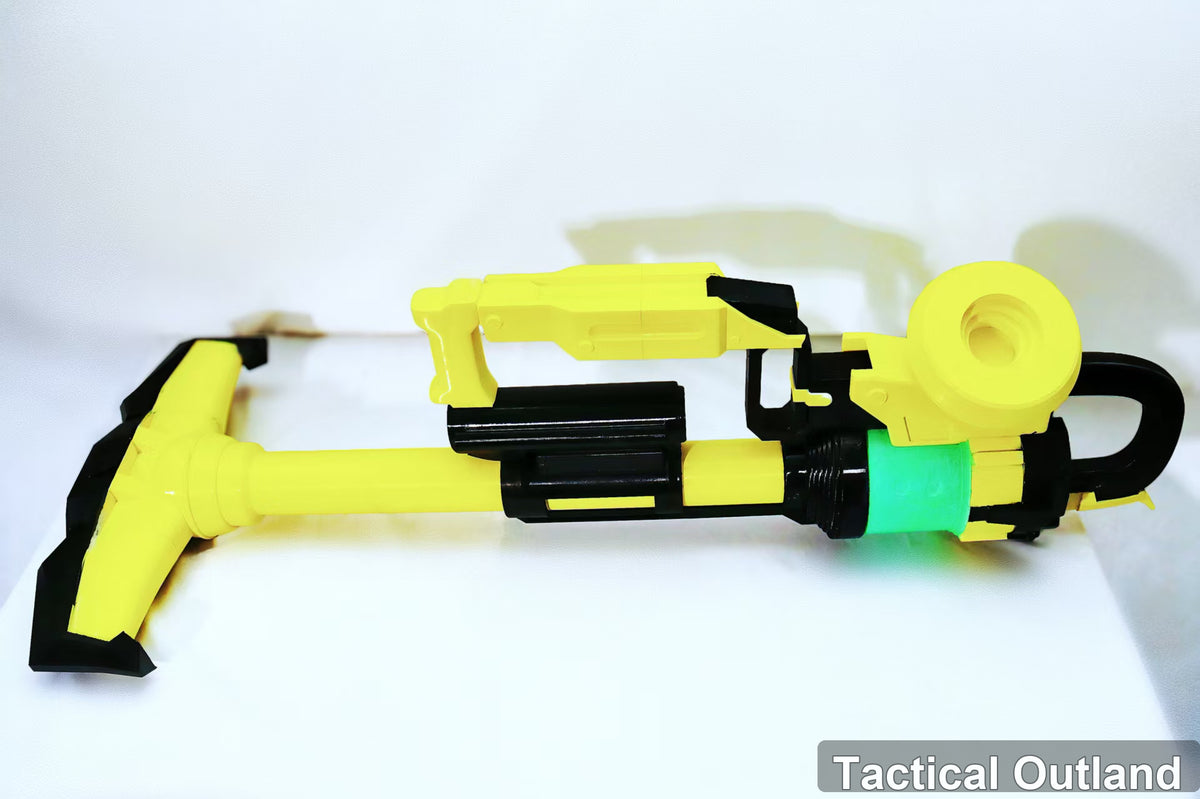 NIKKE Elegg Yellow Hammer Cosplay Prop by Tactical Outland, product view 3