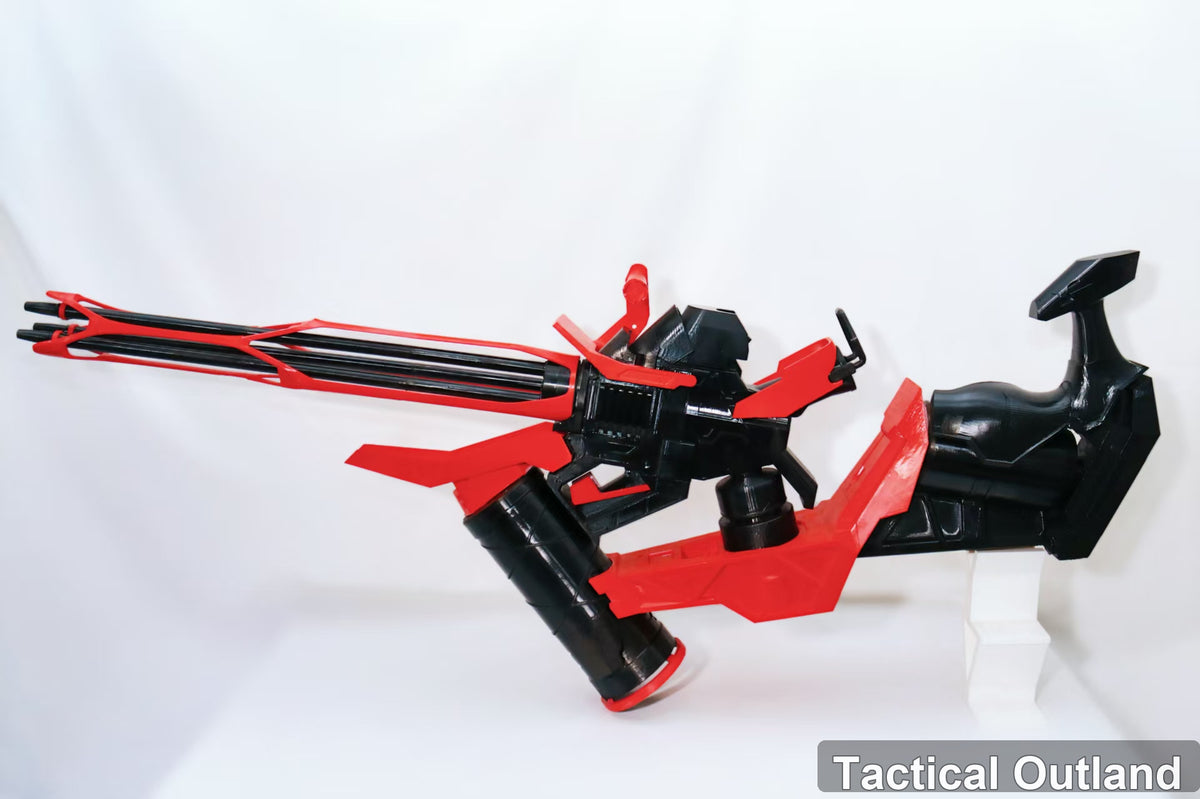 NIKKE x Evangelion Asuka Crossbow Cosplay Prop by Tactical Outland, product view 2