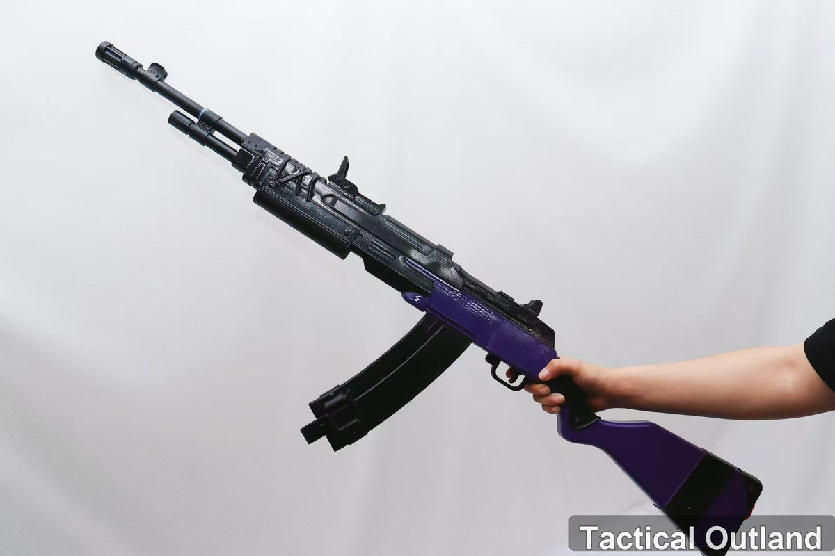 NIKKE Purple Tactical Rifle Cosplay Prop by Tactical Outland, product view 3