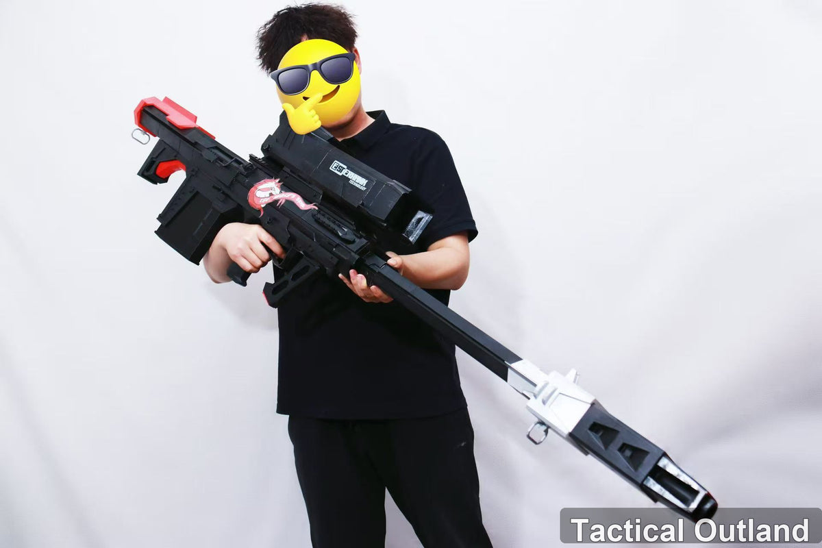 Oversized Sci-Fi Rifle Sword Cosplay Prop by Tactical Outland, product view 3