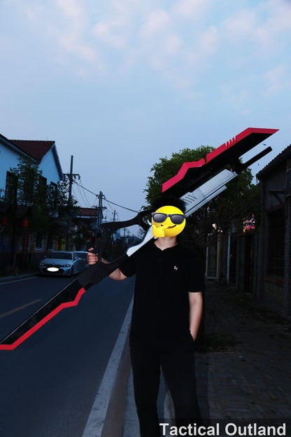 Oversized Sci-Fi Rifle Sword Cosplay Prop by Tactical Outland, product view 7
