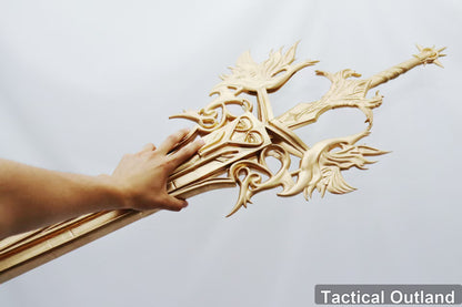 Soul Land Golden Fantasy Sword Cosplay Prop by Tactical Outland, product view 1