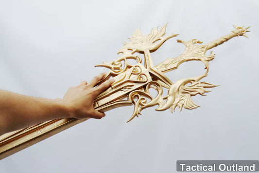 Soul Land Golden Fantasy Sword Cosplay Prop by Tactical Outland, product view 1