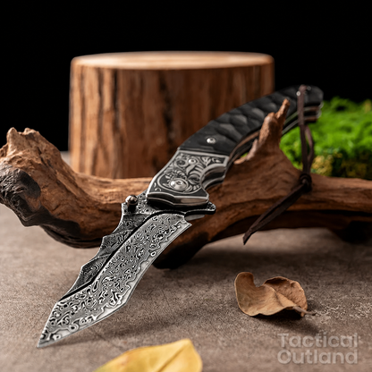 VG10 67-Layer Damascus Folding Knife | Tactical Outland
