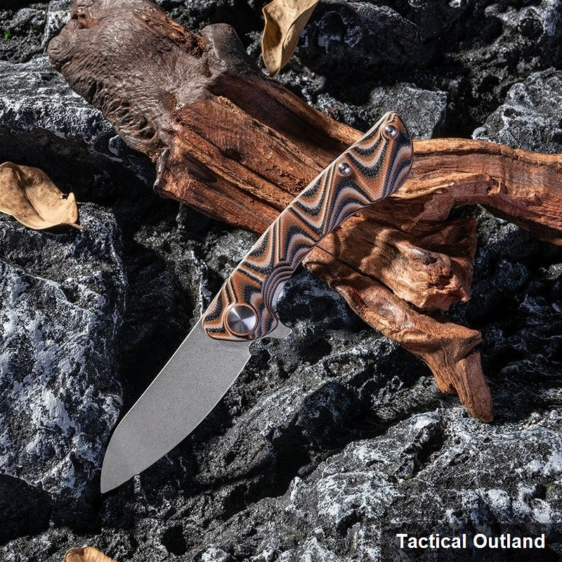 VG10 G10 handle folding knife for outdoor carry