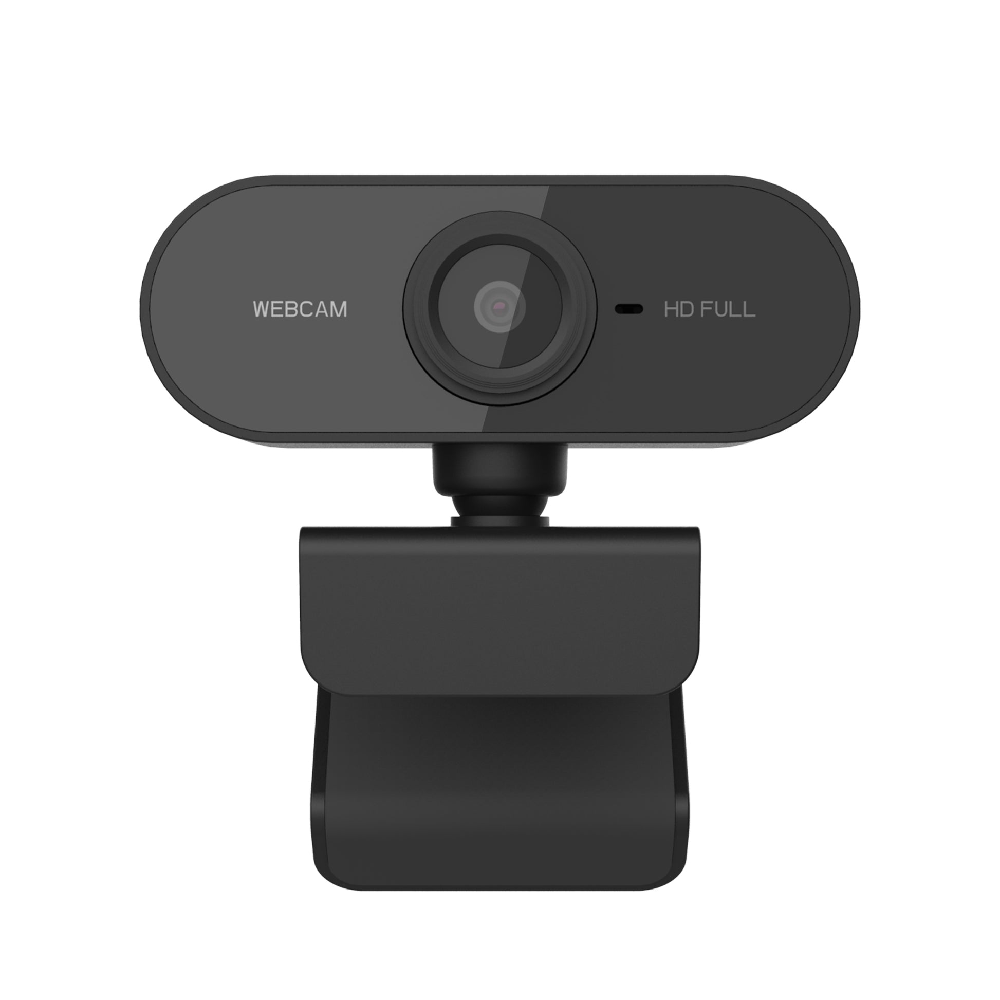 HD webcam used for online teaching and remote learning on a desktop computer.