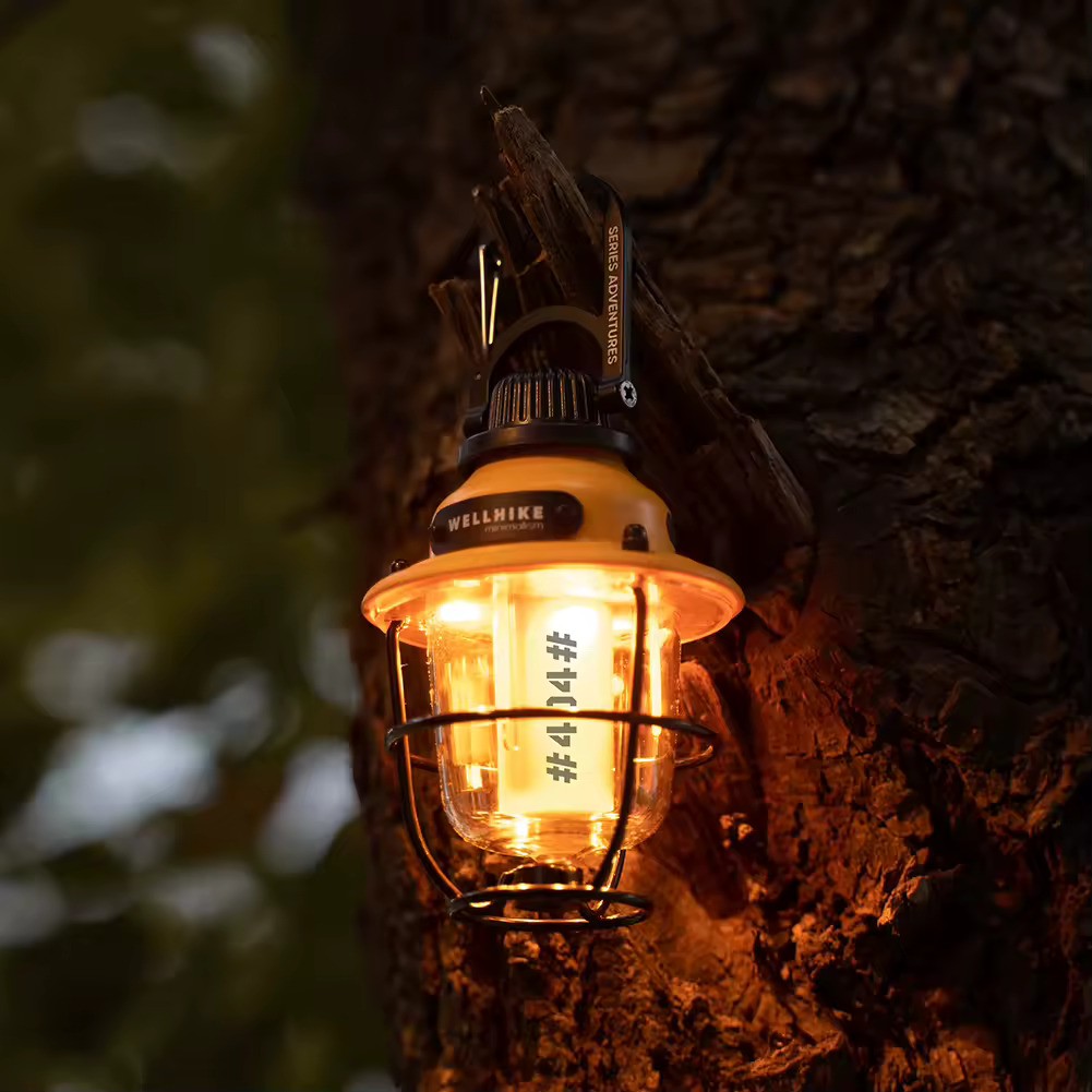 Compact Camping LED Lantern - Infinite Dimming